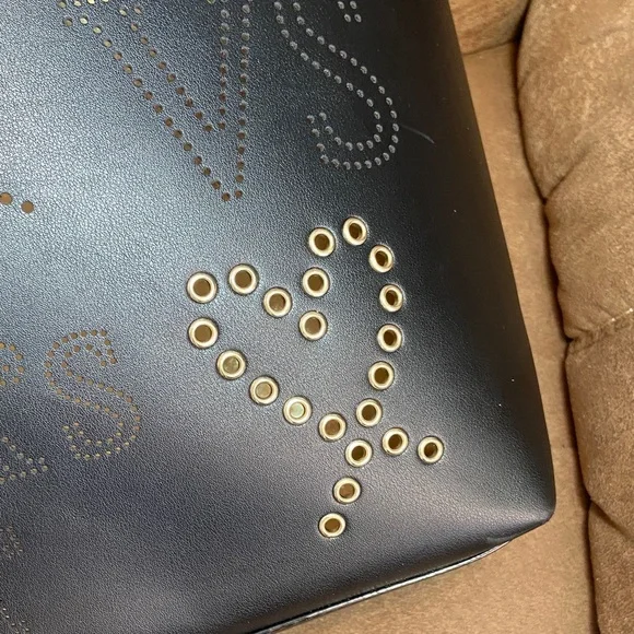 Victoria's Secret Embossed Black Tote - Picture 14 of 15